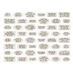 Tim Holtz - Idea-ology - Quote Chips - Labels