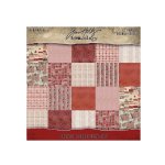 Tim Holtz - Paper 8X8 - Palette Collection Red