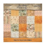 Tim Holtz - Paper 12X12 - Palette Collection Orange