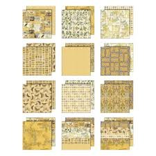Tim Holtz - Paper 12X12 - Palette Collection Yellow