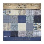 Tim Holtz - Paper 12X12 - Palette Collection Indigo