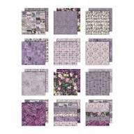 Tim Holtz - Paper 12X12 - Palette Collection Purple