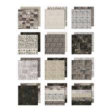 Tim Holtz - Paper 12X12 - Palette Collection Charcoal