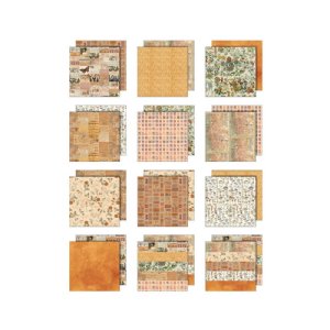 Tim Holtz - Paper 8X8 - Palette Collection Orange