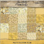 Tim Holtz - Paper 8X8 - Palette Collection Yellow