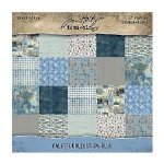 Tim Holtz - Paper 8X8 - Palette Collection Blue