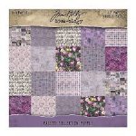Tim Holtz - Paper 8X8 - Palette Collection Purple