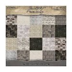 Tim Holtz - Paper 8X8 - Palette Collection Charcoal