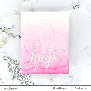 Altenew - Embossing Folders - Rosy