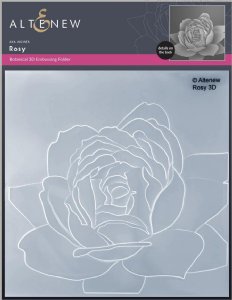 Altenew - Embossing Folders - Rosy