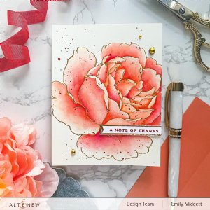 Altenew - Hot Foil Plate - Gilded Rose