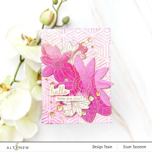 Altenew - Clear Stamp - Quaint Blooms