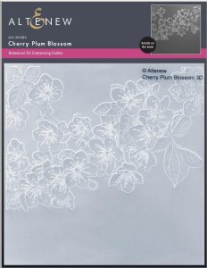 Altenew - Embossing Folders - Cherry Plum Blossom