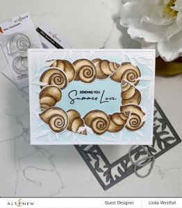 Altenew - Stamp'n Die - Mini Seashells