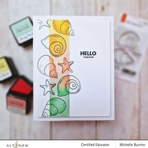 Altenew - Stamp'n Die - Mini Seashells