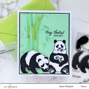 Altenew - Embossing Folder - Bamboo Branches