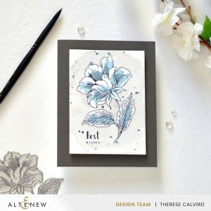 Altenew - Press Plate - Dainty Flower Garden