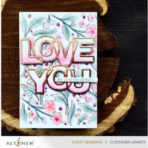 Altenew - Die - Outlined Love You