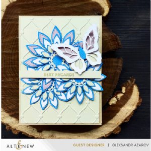 Altenew - Embossing Folder - Tufted Elegance
