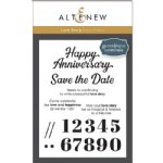 Altenew - Press Plate - Love Story