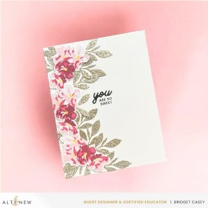 Altenew - Stamp 'n Die - Painted Posies