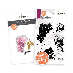 Altenew - Stamp 'n Die - Painted Posies