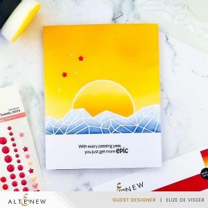 Altenew - Stamp 'n Die - Lighthearted Birthday Greetings