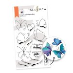 Altenew - Clear Stamp - Butterflies