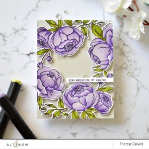 Altenew - Stamps - Precious Peony