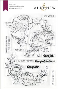 Altenew - Stamps - Precious Peony