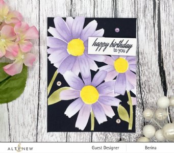 Altenew - Embossing Folders - Daisies 