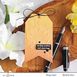 Altenew - Embossing Folders - Cheerful Bloom