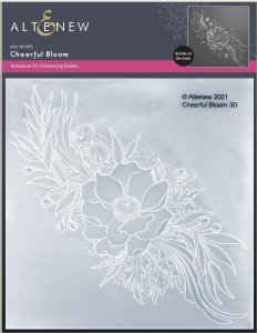 Altenew - Embossing Folders - Cheerful Bloom