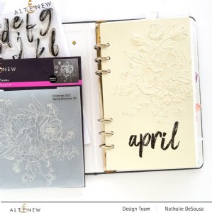 Altenew - Embossing Folders - Spring Blossoms