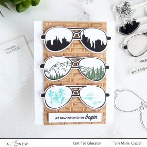 Altenew - Clear Stamp - Spectacular Adventures