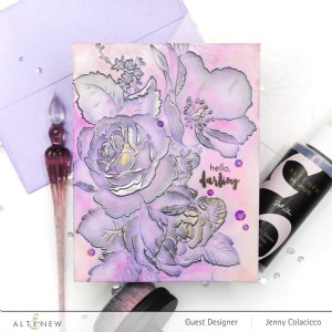 Altenew - Embossing Folders - Rose Bouquet