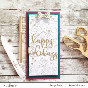 Altenew - Embossing Folders - Classic Pinecones