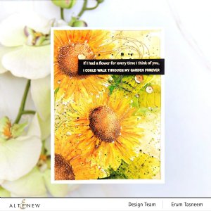 Altenew - Embossing Folders - Sunflower Bundle