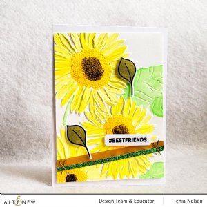 Altenew - Embossing Folders - Sunflower Bundle