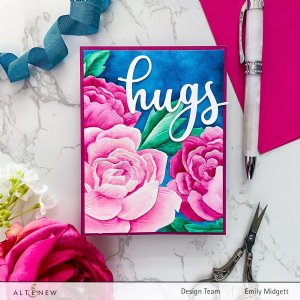 Altenew - Embossing Folders - Cupped Blossoms