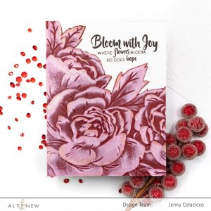 Altenew - Embossing Folders - Cupped Blossoms