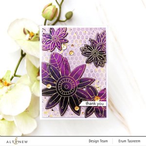 Altenew - Clear Stamp - Quaint Blooms
