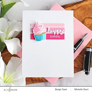 Altenew - Stamp'n Die - Mini Cupcake