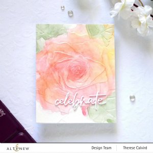 Altenew - Embossing Folders - Rose Bellevue