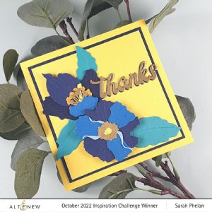 Altenew - Dies - Craft-A-Flower: Himalayan Blue Poppy