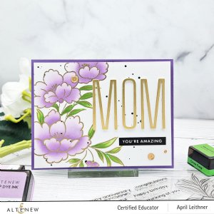 Altenew - Clear Stamp - Soft Blossoms