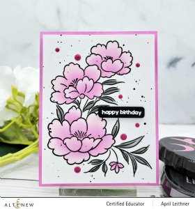 Altenew - Clear Stamp - Soft Blossoms