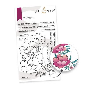 Altenew - Clear Stamp - Soft Blossoms