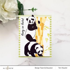 Altenew - Clear Stamp - Roaming Pandas