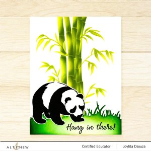 Altenew - Clear Stamp - Roaming Pandas